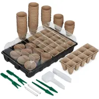 Relaxdays XXL Kit de culture 131 pcs.