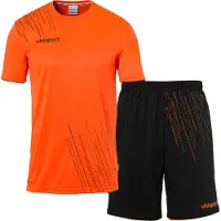 Uhlsport Score 26 Set (maillot+short) kids 131 - orange fluo/noir 116