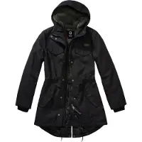 Brandit Parka mi-saison 'Marsh Lake' noir