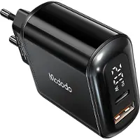 Mcdodo Chargeur Secteur , Universel, Charge Rapide Pd, 20W, 2Xusb, Usb-C, Lcd, Ch-7170