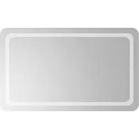 Syfax Miroir de salle de bain à LED 60x100 cm