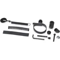Xlc Amortisseur de direction KS-X01 pour cadre Ø 38mm-62mm pour fourche suspendue, noir