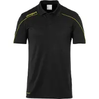 Uhlsport Stream 22 Polo Enfants - Noir / Jaune