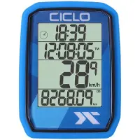 Ciclosport Compteur de Vitesse Sans Fil Protos 205 Rouge - modrý