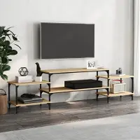Prolenta Maison Exclusive - Meuble TV Chêne Sonoma 197x35x52 cm Matériau dérivé du bois