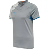 Hummel hmlINVENTUS short sleeve warm-up jersey ladies sharkskin/grey violet S