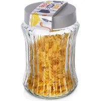 Excellent houseware Récipient hermétique pour produits en vrac, 1,4 l