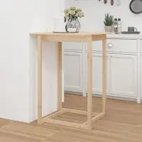 Prolenta Maison Exclusive - Table de bar 80x80x110 cm en pin massif