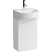 Laufen Sonar meuble sous-lavabo, 1 porte, charnière à gauche, convient pour lavabo 815341, H4054810341701