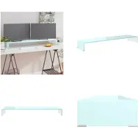 vidaXL Élément TV/Elévation de l'écran Vert 120x30x13 cm - Élément TV - Élévation de la télévision - Élévation de la télévision