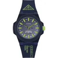 GUESS Outspoken Woman Watch Bleu Femme