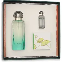 Hermès Paris Un Jardin Sur le Nil EDT 100 ml + EDT MINI 7,5 ml + tuhé mýdlo 50 g UNISEX
