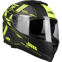 Lazer Casque moto RAFALE EVO Roadtech (Couleur Noir - Jaune - Mat) XL