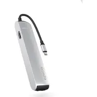 EPICO 6in1 Slim Hub 8K avec port USB-C - argenté