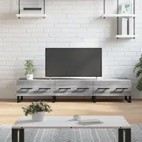 Prolenta Maison Exclusive - Meuble TV gris Sonoma 150x36x30 cm Matériau dérivé du bois