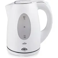 Lacor 69591 Fraternité électrique, blanc. Off automatique - Lumière LED . Filtre amovible et lavable. Indicateur de niveau d'eau