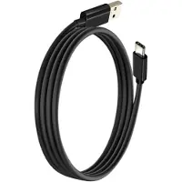 Motorola Câble d'origine , pour chargement et synchronisation (USB vers USB-C, 1 mètre), couleur noire