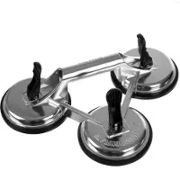 Dedra Triple ventouse ventouse à vide lève-verre transport de plaques de verre carrelage 150 kg 22361