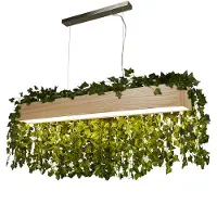 Searchlight Lampe suspendue en bois Ash