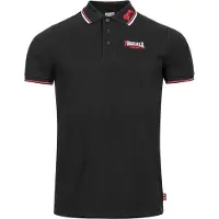 Lonsdale Polo Lion Taille : XXL, Couleur : Noir