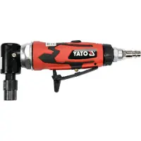 YATO Meuleuse d'angle pneumatique - - YT-09676 - Broche 6 mm - Pression 0,63 MPa - Vitesse 20 000 tr/min