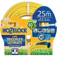 Hozelock Tuyau d’arrosage multi usage Super Tricoflex Ultimate 15mm - 10m - jaune