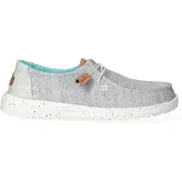 HEY DUDE Wendy Heathered Slub Trop Boat Shoes Gris EU 39 Femme