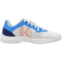 Kempa Kourtfly THREE Women Blanc/Bleu , Coleurs:blanc/bleu, Tailles :37 (UK 4)