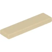 LEGO 250 pièces , pièce c. 2431 en beige