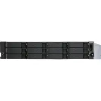 Qnap TL-R1200S-RP storage drive enclosure HDD/SSD enclosure Black, Grey 2.5/3.5"