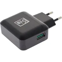 2GO Ladegerät 18W Quick-Charge 3.0 1x USB-A schwarz