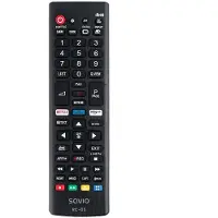 Savio Télécommande universelle /remplacement pour téléviseur LG RC-05 IR sans fil