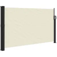 Syfax Auvent latéral rétractable crème 120x500 cm