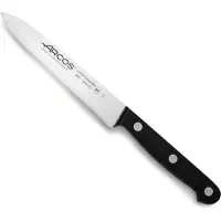 Arcos Couteau Tomatero Universal 289104 en acier Nitrum, avec manche en polyoxyméthylène et lame de 13 cm, dans un étui.