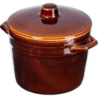 Kadax cuve de fermentation pour brasseries maison "Athena" , pot de fermentation pour choucroute, fût en terre cuite, pot 1L