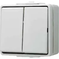 JUNG Interrupteur à bascule 605W WG600 IP44 Séries 605W (605W)