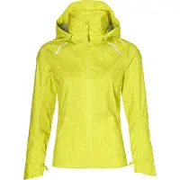 Basil Veste de pluie pour vélo Skane HiVis pour femmes, jaune fluo