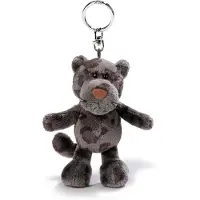 Nici 47865 Porte-clés Panthère 10cm, GRIS
