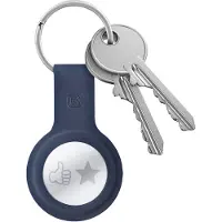 Crong Silicone Case with Key Ring - Protective Case for Apple AirTag (g