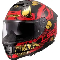 LS2 Ff808 Stream Ii Drako Full Face Helmet Noir L