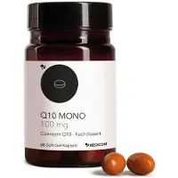 Medicom Pharma GmbH Medicom Q10 Mono 100 mg gélules avec 100 mg de coenzyme Q10 - 60 gélules pour le bien-être