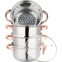 Klausberg ensemble cuiseur vapeur 18 cm 5 pièces KB7727