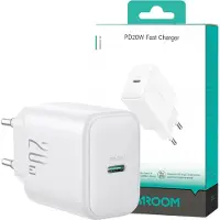 JOYROOM Charger Jr-Tcf20 avec C-Lightning 20W 1M Cable (Blanc)