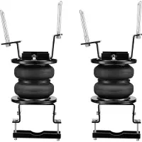 Vevor Kit de suspension à airbag , kit de suspension pneumatique Compatible avec 2011-2019 Chevrolet Silverado 2500/3500HD et GMC Sierra 2500/3500HD 4WD RWD, charge de 5000 lbs, 5 à 100 PSI