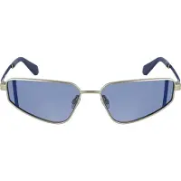 Calvin Klein Jeans Ckj25200s Woman Sunglasses Bleu Gold 9/CAT2 Femme