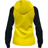 Joma Academy Iv Full Zip Sweatshirt Jaune,Noir 5-6 Years Garçon