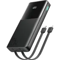 JOYROOM Powerbank Jr-Pbf19 22.5W 10000Mah avec deux câbles intégrés - Noir