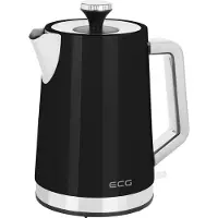 Ecg RK 1766 Vintage Nero | Bouilloire | 1,7 litre | Noir | 2200 W |