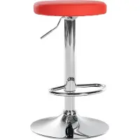 CLP Tabouret de bar Ponte - Similicuir, structure chromée - Crème