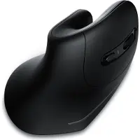 CSL - Souris Bluetooth verticale sans fil - souris verticale sans fil - design ergonomique - prévention du bras de souris - particulièrement doux pour le bras - pour PC portable Notebook